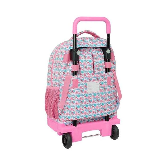 Mochila Safta Grande Con Ruedas Compact Extraibles Safta Reciclado Moos Floresistente 450x330x220 mm 1 Mochila Safta Grande Con Ruedas Compact Extraibles Safta Reciclado Moos Floresistente 450x330x220 mm 1