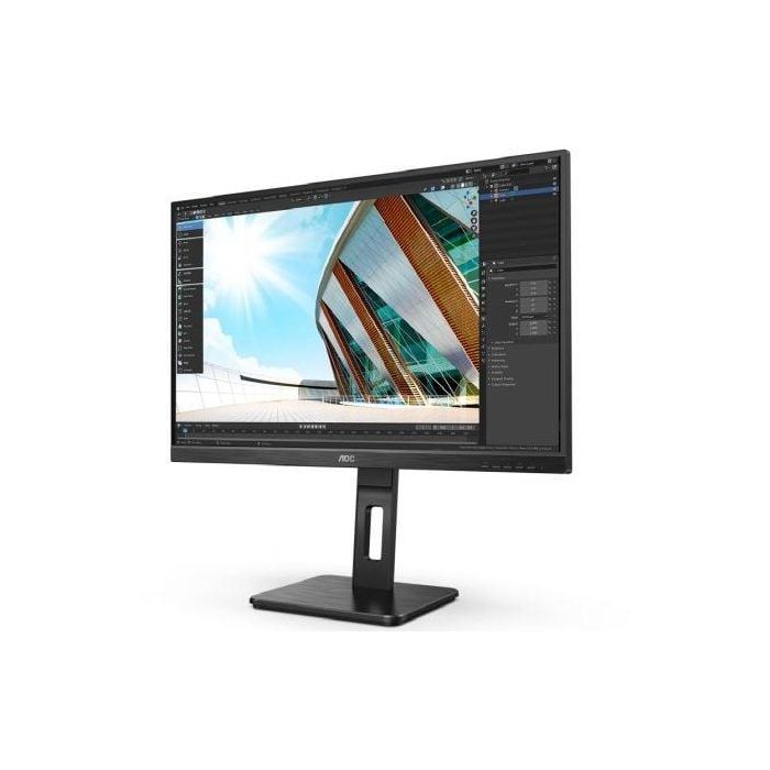 Monitor Profesional AOC 27P2Q 27"/ Full HD/ Multimedia/ Regulable en altura/ Negro 1 Monitor Profesional AOC 27P2Q 27"/ Full HD/ Multimedia/ Regulable en altura/ Negro 1