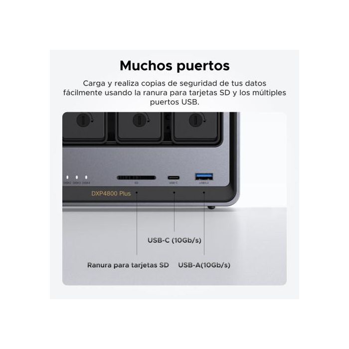 Ugreen Nasync Dxp4800 Plus Nas Escritorio Intel® Pentium® Gold 8505 8 Gb Ddr5 0 Tb Ugos Pro 6 Ugreen Nasync Dxp4800 Plus Nas Escritorio Intel® Pentium® Gold 8505 8 Gb Ddr5 0 Tb Ugos Pro 6