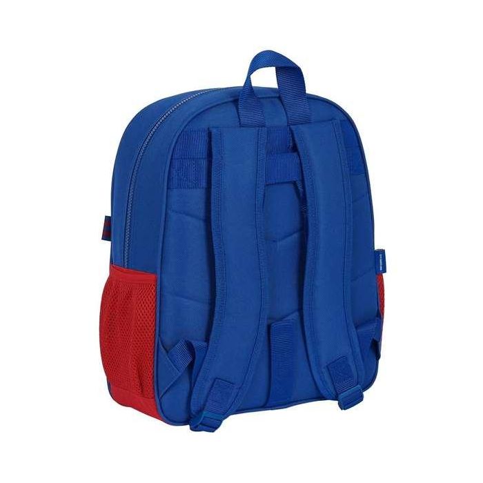 Mochila Escolar F.C. Barcelona Azul Granate 32 X 38 X 12 cm 2