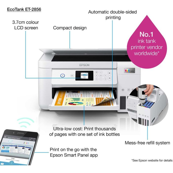 T Epson EcoTank ET-2856 A4 13 T Epson EcoTank ET-2856 A4 13