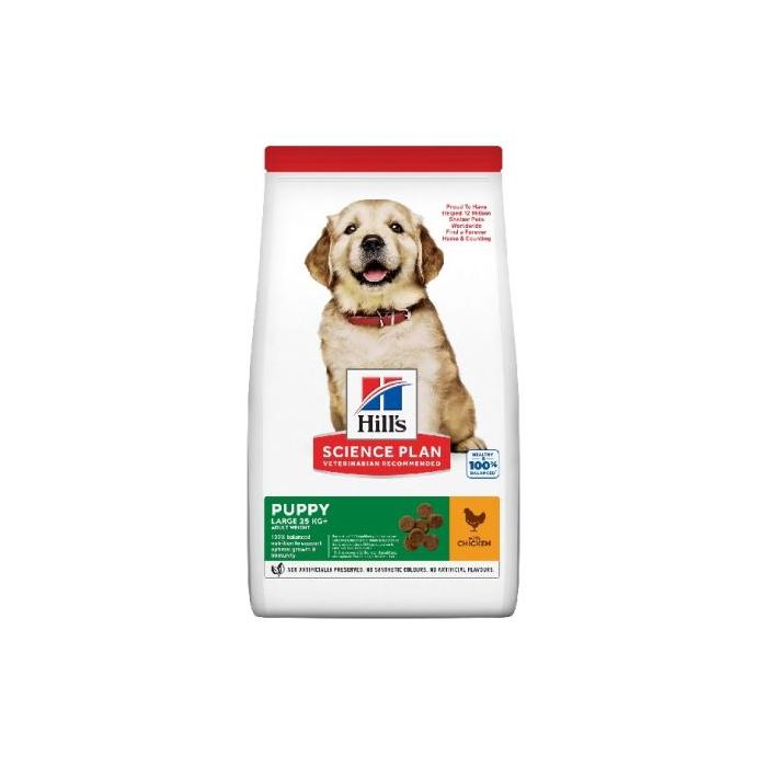 Hill's Science Plan Alimento para Cachorros de Raza Grande 12+2,5 kg Hill's Science Plan Alimento para Cachorros de Raza Grande 12+2,5 kg