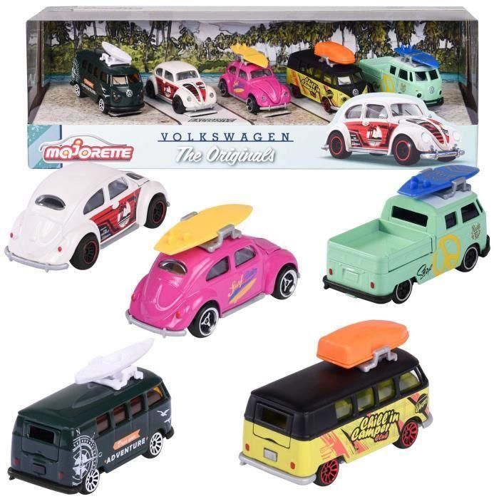 Set de 5 coches metálicos Volkswagen The Originals Set de 5 coches metálicos Volkswagen The Originals