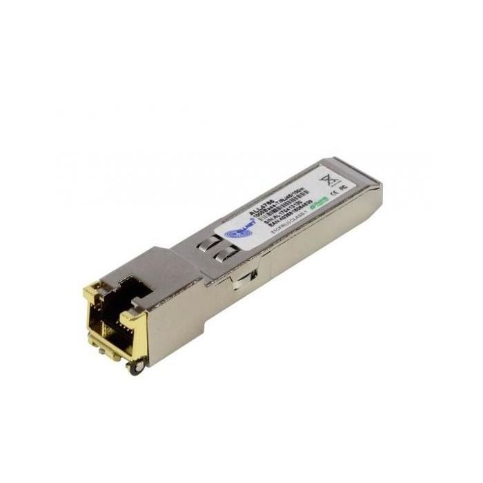 ALLNET ALL4765 Módulo SFP (mini-GBIC) 1000Mbit/s RJ45 (TP) 100m, Conector Fibra Óptica SFP para Red Ethernet