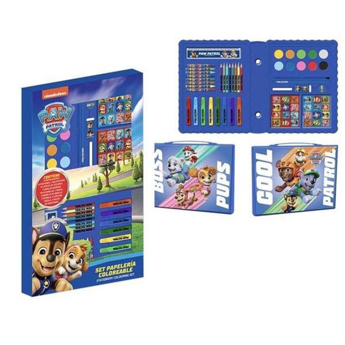 Set papelería coloreable caja paw patrol 26.7 x 45.3 x 3.0 cm 1 Set papelería coloreable caja paw patrol 26.7 x 45.3 x 3.0 cm 1