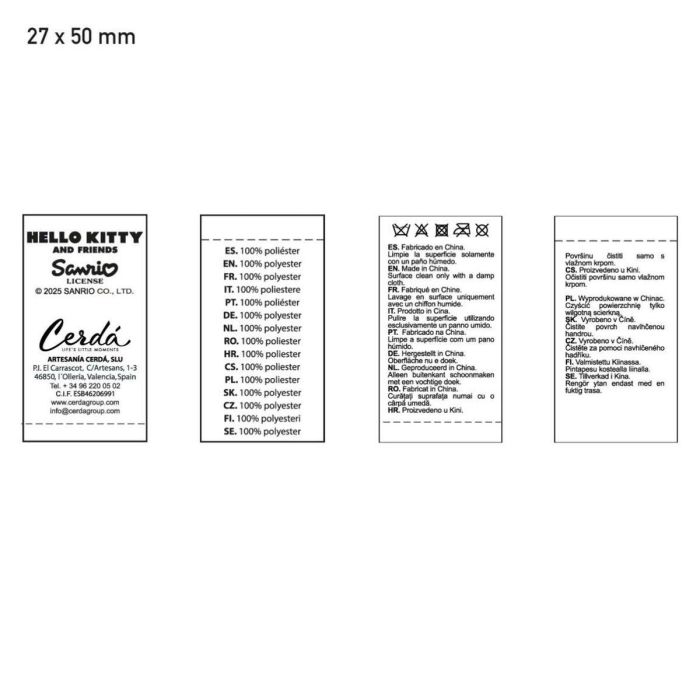 Estuche Escolar con Accesorios Hello Kitty Rosa claro 2