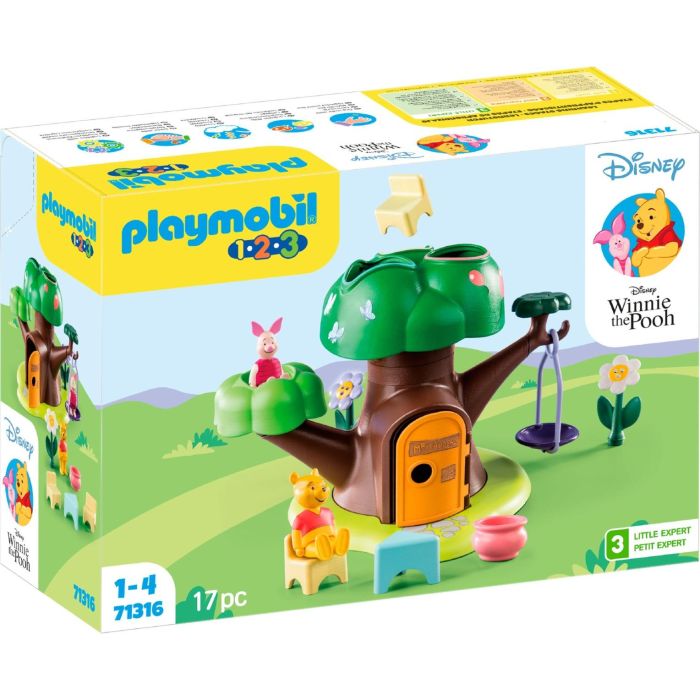 Playmobil 1.2.3 & Disney Winnie The Pooh y Piglet Juguete Educativo Desarrollo Motriz y Cognitivo 6