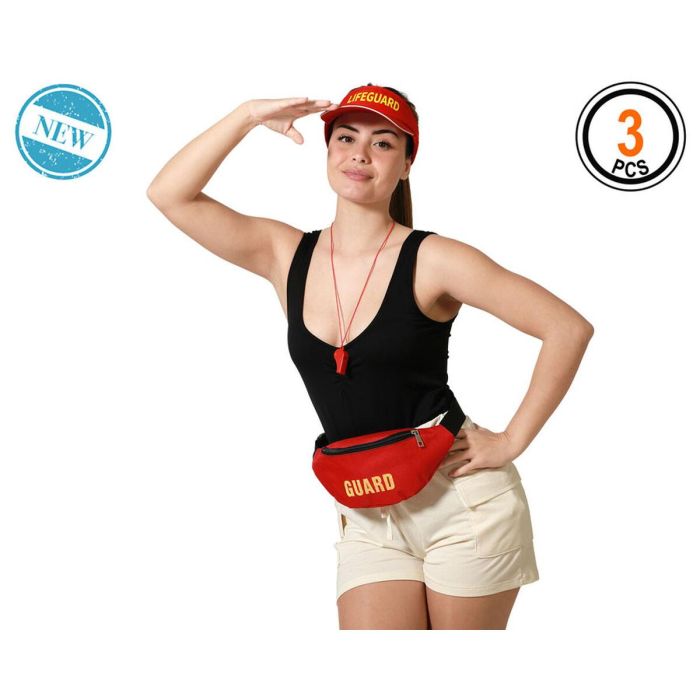 Disfraz para Adultos Socorrista Playa 3