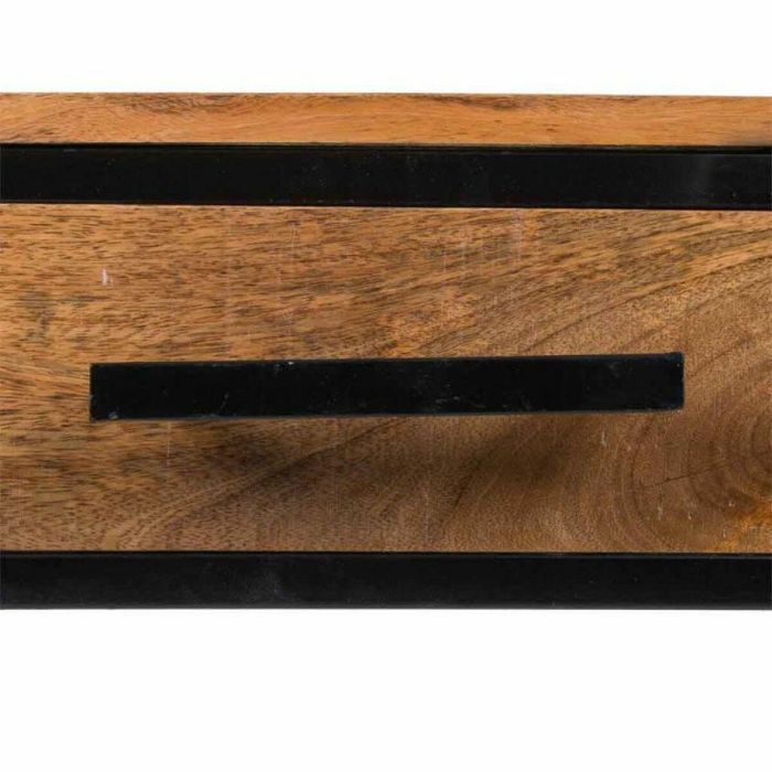 Recibidor con Cajones Alexandra House Living Marrón Negro Hierro Madera de mango 41 x 77 x 121 cm 1