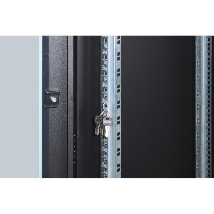 DIGITUS Netzwerkschrank Unique 22HE 1164x600x600mm schwarz (Speditionsversand) 4 DIGITUS Netzwerkschrank Unique 22HE 1164x600x600mm schwarz (Speditionsversand) 4