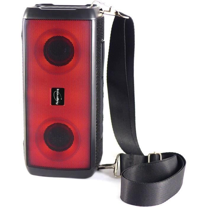 Altavoz luminoso bluetooth - INOVALLEY - HP345-B - 10W - LEDs - Bluetooth V5.3 - Micro - TWS - FM - USB 2.0 - micro SD - AUX-IN 4 Altavoz luminoso bluetooth - INOVALLEY - HP345-B - 10W - LEDs - Bluetooth V5.3 - Micro - TWS - FM - USB 2.0 - micro SD - AUX-IN 4