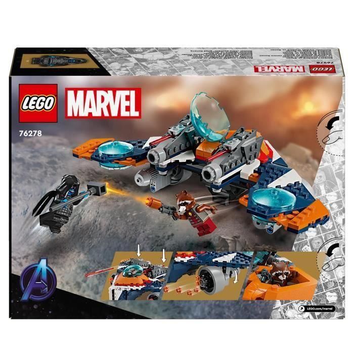 Warbird De Rocket Vs. Ronan Lego Marvel 76278 Lego 5