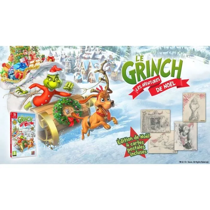 Bandai Namco Entertainment 5061005353275 Las Aventuras Navideñas del Grinch Juego para Nintendo Switch 1