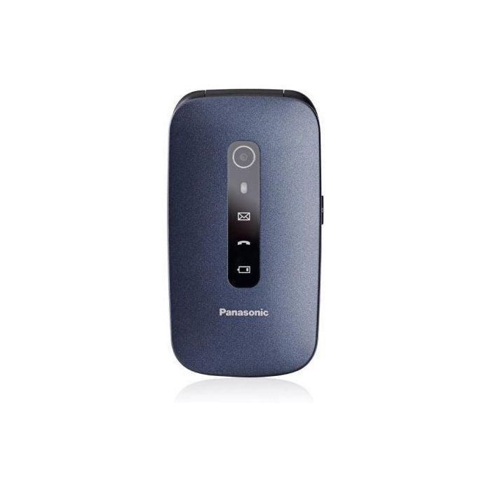 Teléfono Móvil Panasonic KX-TU550 para Personas Mayores/ Azul