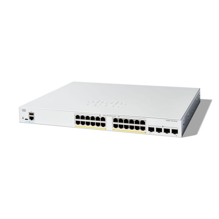 Cisco C1200-24FP-4G Switch Gestionado Gigabit Ethernet 24 Puertos 1 Cisco C1200-24FP-4G Switch Gestionado Gigabit Ethernet 24 Puertos 1