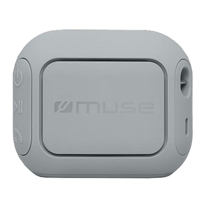 MUSE Altavoz Bluetooth Portátil MUSE 5W con Resistencia al Agua IP44 y Carga USB-C