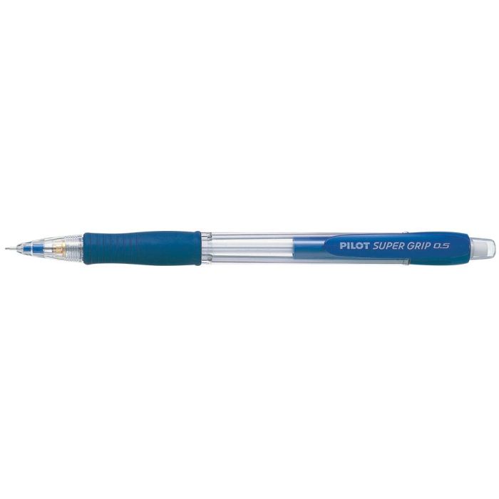 Portaminas Pilot Super Grip Azul 0,5 mm Sujecion De Caucho 12 unidades 1