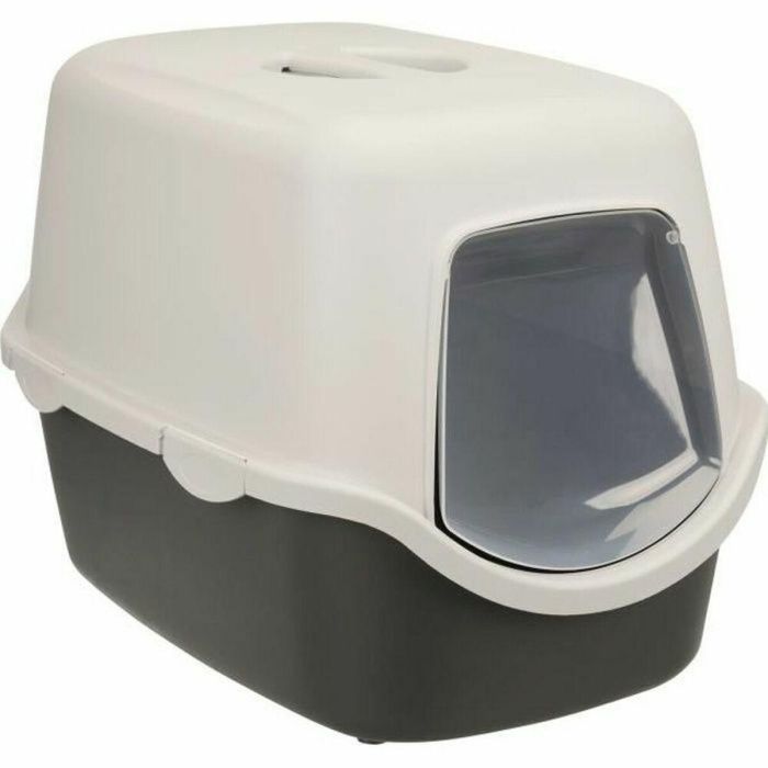 Trixie Bandeja de Arena Vico para Gato 40x40x56 cm Gris Oscuro/Claro