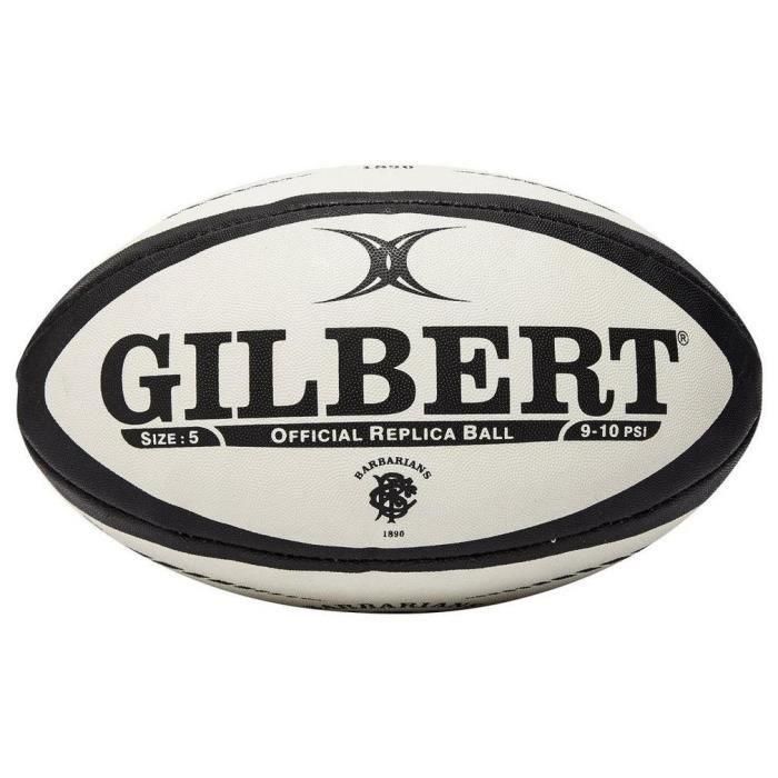 Bola de rugby de réplica de Gilbert - Bárbaros - Tamaño 5 2