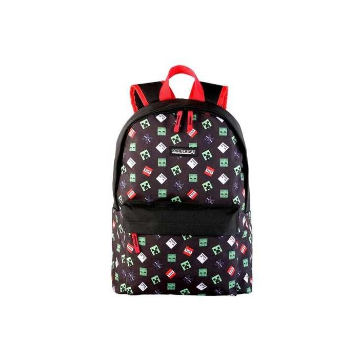 Mochila americana minecraft tnt adaptable a carro, espaldera acolchada.. 42 x 31 x 13.5 cm. 1 Mochila americana minecraft tnt adaptable a carro, espaldera acolchada.. 42 x 31 x 13.5 cm. 1