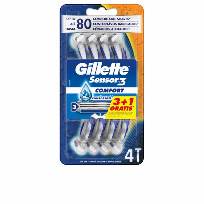 Gillette Sensor3 Comfort Cuchilla Afeitar Desechable 1