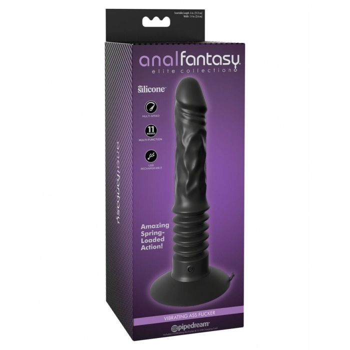 Vibrador Anal Negro Pipedream Negro 3