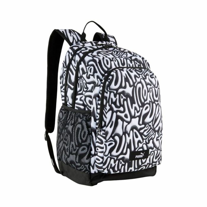 Mochila Deportiva Puma Academy Aop Bac Blanco Negro 0 Mochila Deportiva Puma Academy Aop Bac Blanco Negro 0