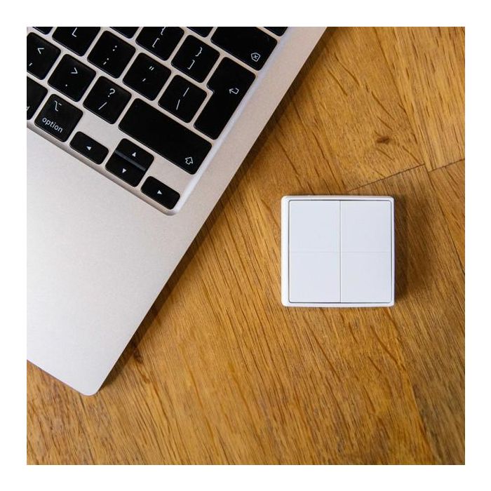 Shelly SHELLY_B_WS_4 Interruptor de Pared 4 Botones 16A Blanco 4