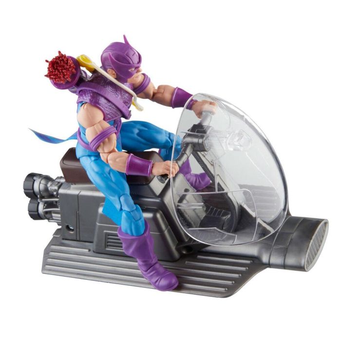 Figuras Hawkeye + Sky-Cycle Beyond Earths Mightiest Los Vengadores Avengers Marvel 15cm 1