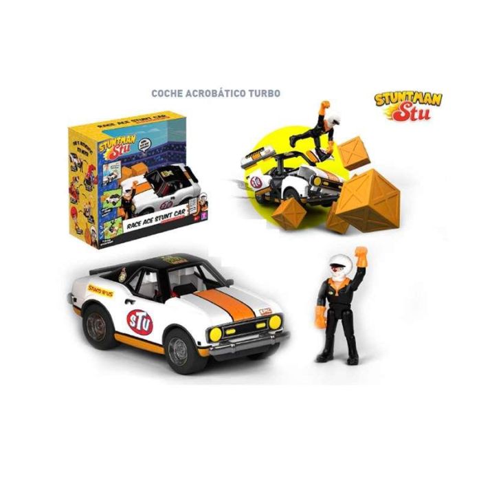 Coche acrobático race ace stuntman stu 30x24x16 cm. se desmonta y lanza al piloto por los aires! 1 Coche acrobático race ace stuntman stu 30x24x16 cm. se desmonta y lanza al piloto por los aires! 1