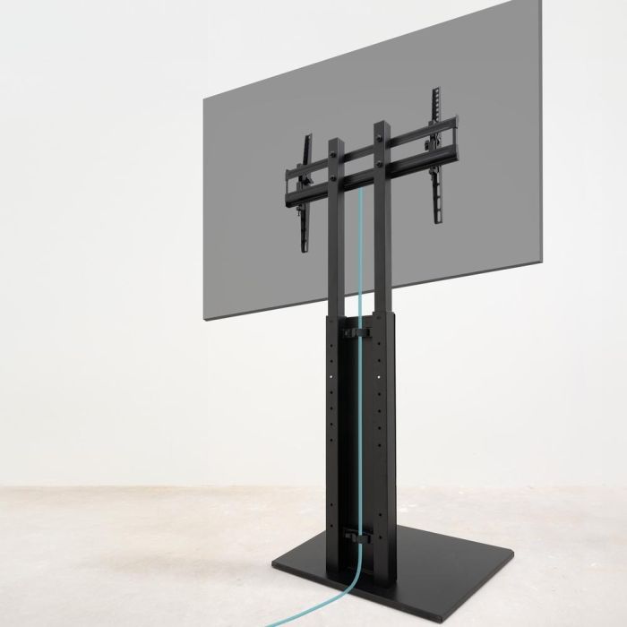 TOQQ SOPORTE SUELO "MIRROR" PARA PANTALLAS 32"-85" 3