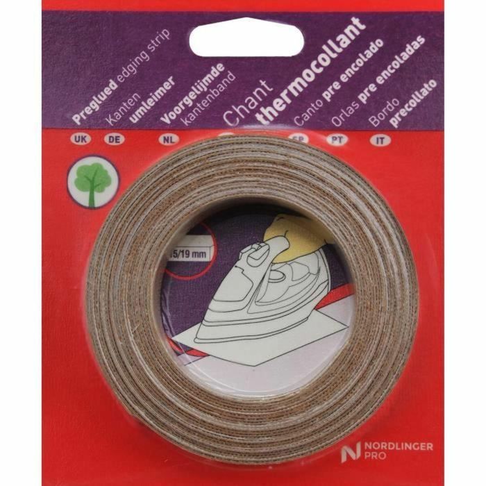 Borde de canto - NORDLINGER PRO - 23 mm x 5 m - Termoadhesivo - Madera de roble auténtica 1