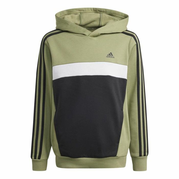 Sudadera con Capucha Niño Adidas Tiberio Verde 0 Sudadera con Capucha Niño Adidas Tiberio Verde 0