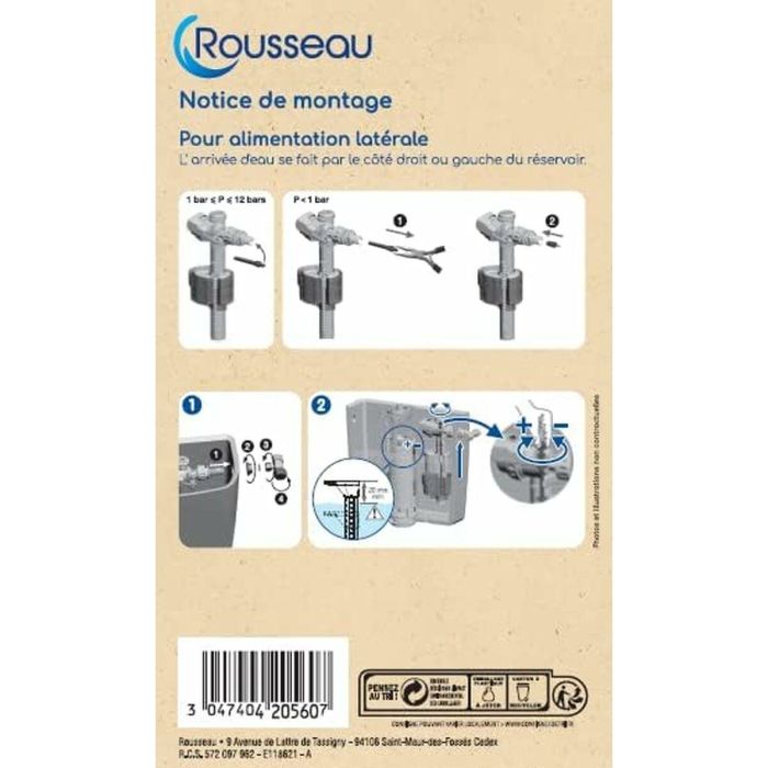 Kit de reparación Edouard Rousseau 2 Kit de reparación Edouard Rousseau 2