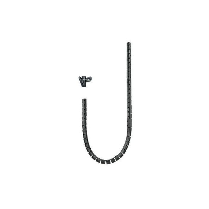 Nanocable 10.36.0001-BK Organizador de Cables Flexible en Espiral 1 Metro Negro - Plástico Alta Resistencia y Fácil Instalación hasta 25mm Nanocable 10.36.0001-BK Organizador de Cables Flexible en Espiral 1 Metro Negro - Plástico Alta Resistencia y Fácil Instalación hasta 25mm