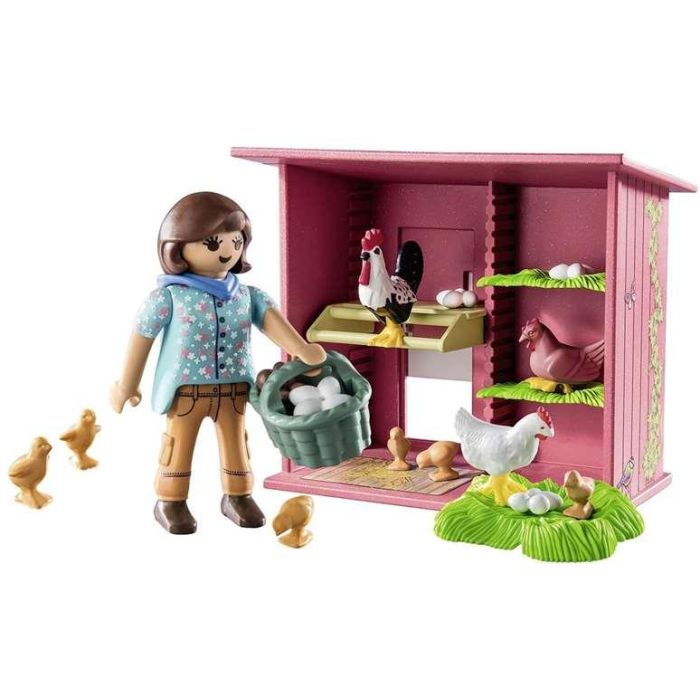 Gallinero con figura playmobil country 3 Gallinero con figura playmobil country 3