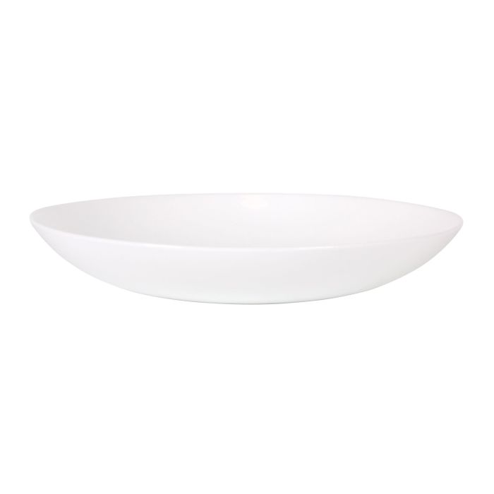 La Mediterranea Vajilla 12 Piezas Redonda Opal "Whom" con Platos de 26.5 cm y 23 cm (2 Unidades)