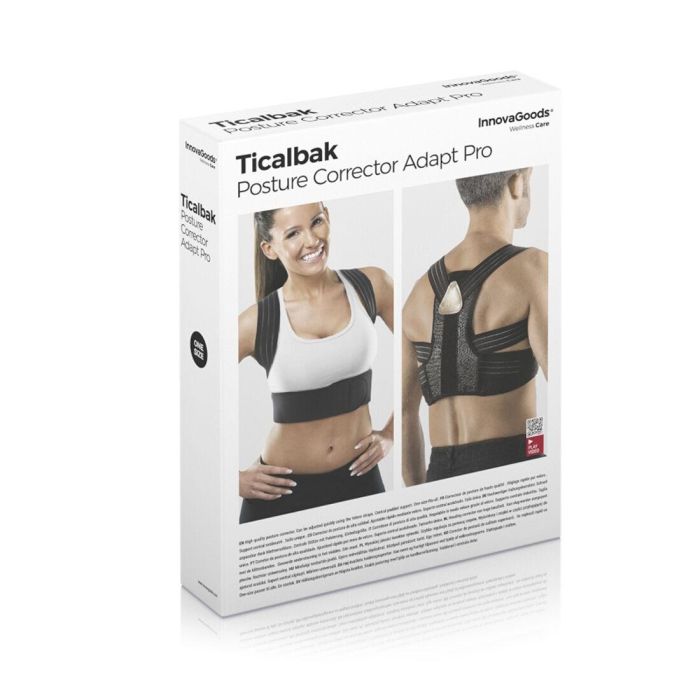 Corrector de Postura Adaptable Pro Ticalbak InnovaGoods 1 Corrector de Postura Adaptable Pro Ticalbak InnovaGoods 1