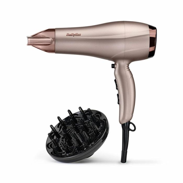 Secador de Pelo Babyliss 5790PE Negro Rosa 2300 W 2200 W Iónico Secador de Pelo Babyliss 5790PE Negro Rosa 2300 W 2200 W Iónico
