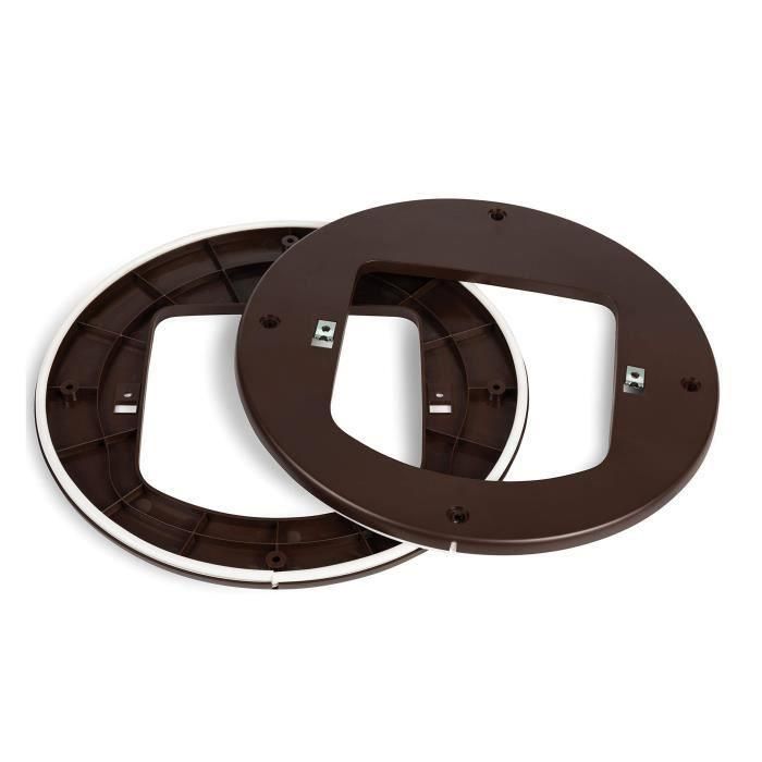 Adaptador de instalación de gateras PETSAFE - Marrón 1 Adaptador de instalación de gateras PETSAFE - Marrón 1