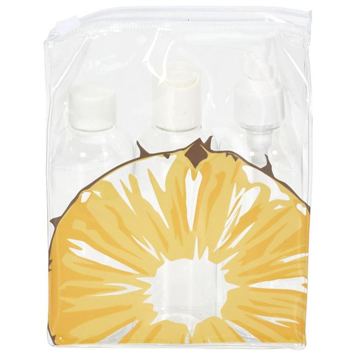 Jet Lag Kit Viaje Neceser 3 Frascos Reutilizables 100 ml 1