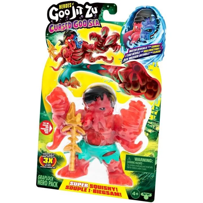 Heroes Of Goo Jit Zu Figura GJZ Graplock Mar de Goo Maldito 11 cm 2