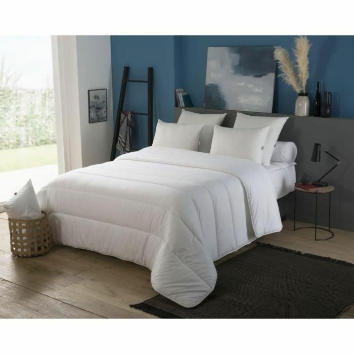 DODO Edredón Vancouver Cálido Transpirable 220x240 cm Blanco - Para habitaciones 18-22°C, Lavable, Fabricado en Francia 2 DODO Edredón Vancouver Cálido Transpirable 220x240 cm Blanco - Para habitaciones 18-22°C, Lavable, Fabricado en Francia 2