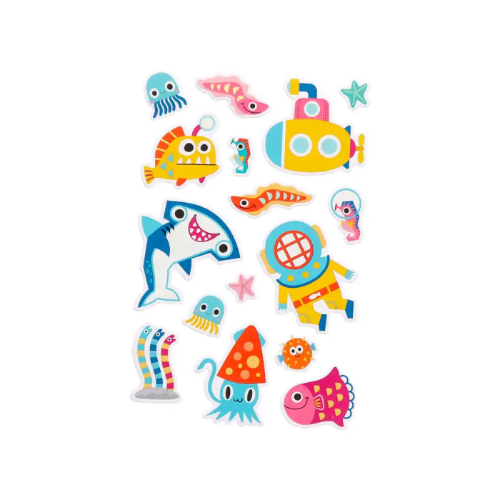 Imaginovo Pegatinas Luminosas Submarino con Relieve 190x105 mm en Blister 3