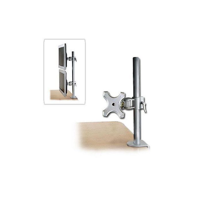 Lindy Soporte de Montaje LCD para Monitor/Pantalla de Escritorio Modular, Plata, Parte del Sistema de Montaje Lindy, Soporta hasta 10kg Lindy Soporte de Montaje LCD para Monitor/Pantalla de Escritorio Modular, Plata, Parte del Sistema de Montaje Lindy, Soporta hasta 10kg