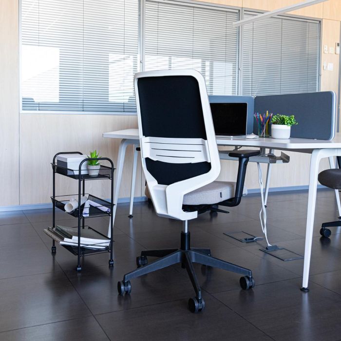 Quid Carrito Multiusos Garbo Negro 44x26x63 cm Metal 3