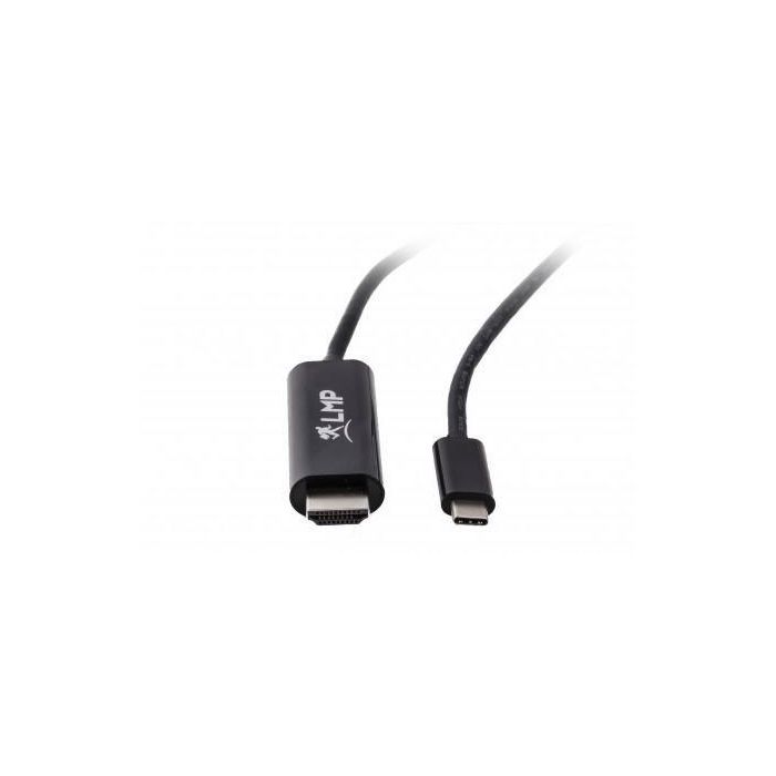 LMP Cable USB-C 3.1 macho a HDMI 2.0 hembra, 1.8m, para conectar Mac a Monitor/HDTV/Proyector y compartir fotos y vídeos 1 LMP Cable USB-C 3.1 macho a HDMI 2.0 hembra, 1.8m, para conectar Mac a Monitor/HDTV/Proyector y compartir fotos y vídeos 1