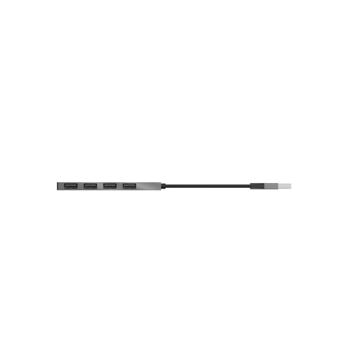 Trust Halyx Hub USB 2.0 4 Puertos Aluminio 480 Mbit/s Ref. 23786 4 Trust Halyx Hub USB 2.0 4 Puertos Aluminio 480 Mbit/s Ref. 23786 4