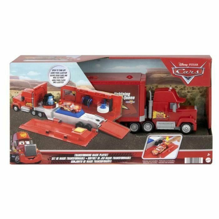 Mattel Camión Cars Mack Transformable con Pista para Coches de Juguete, Edad Mínima 3 Años 22 Mattel Camión Cars Mack Transformable con Pista para Coches de Juguete, Edad Mínima 3 Años 22