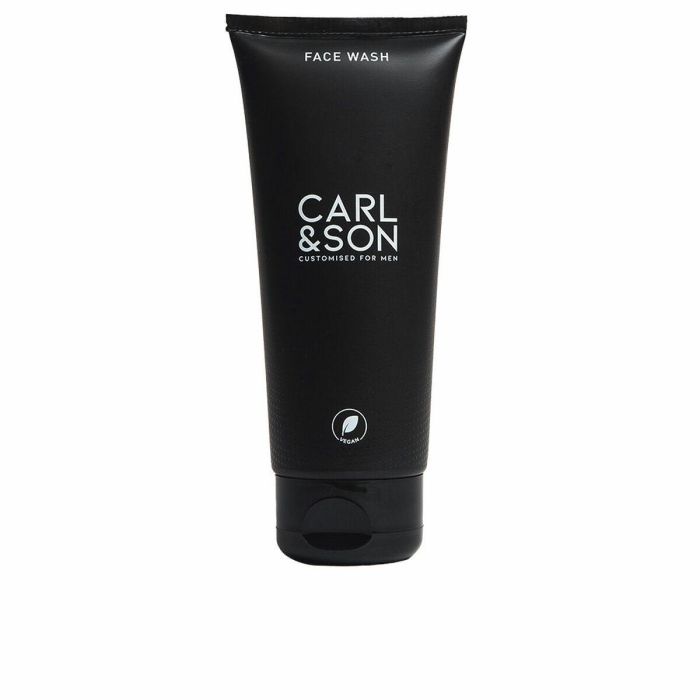 Carl&Son FACE WASH Limpiador Facial Gel para Hombre, Piel Sensible, 97% Ingredientes Naturales, Purifica e Hidrata, 100 ml